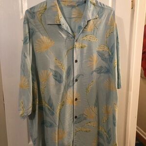 Tommy Bahama Light Blue Floral Shirt